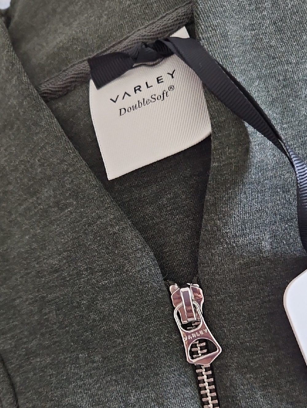 Varley Olive Green Zip-Neck Sweater Set - Picture 9 of 15